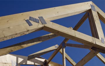 Oakwood roof trusses for new builds and additions